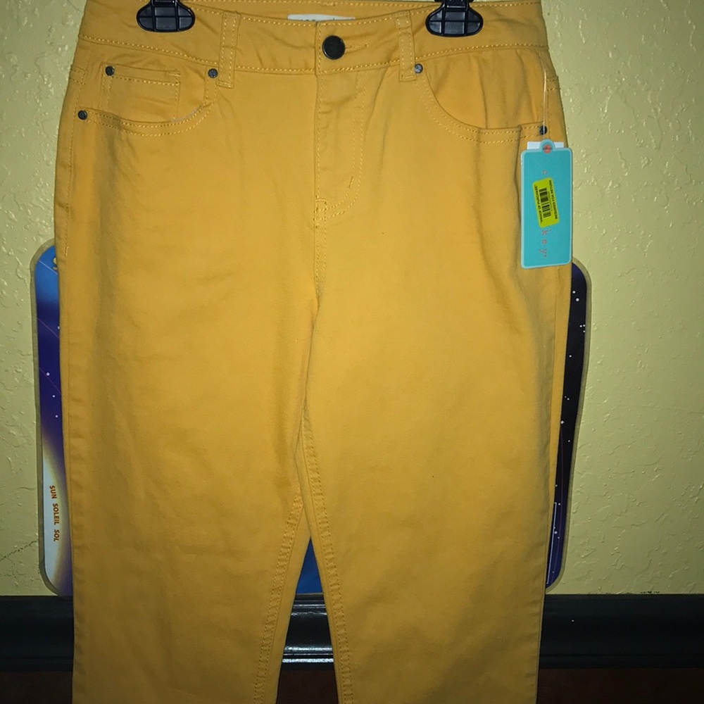 Pants yellow 14